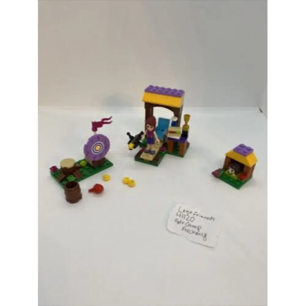 LEGO Friends Adventure Camp Archery 41120 - Complete NO INSTRUCTIONS